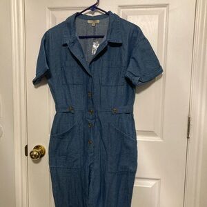 NWOT Polagram chambray jumpsuit